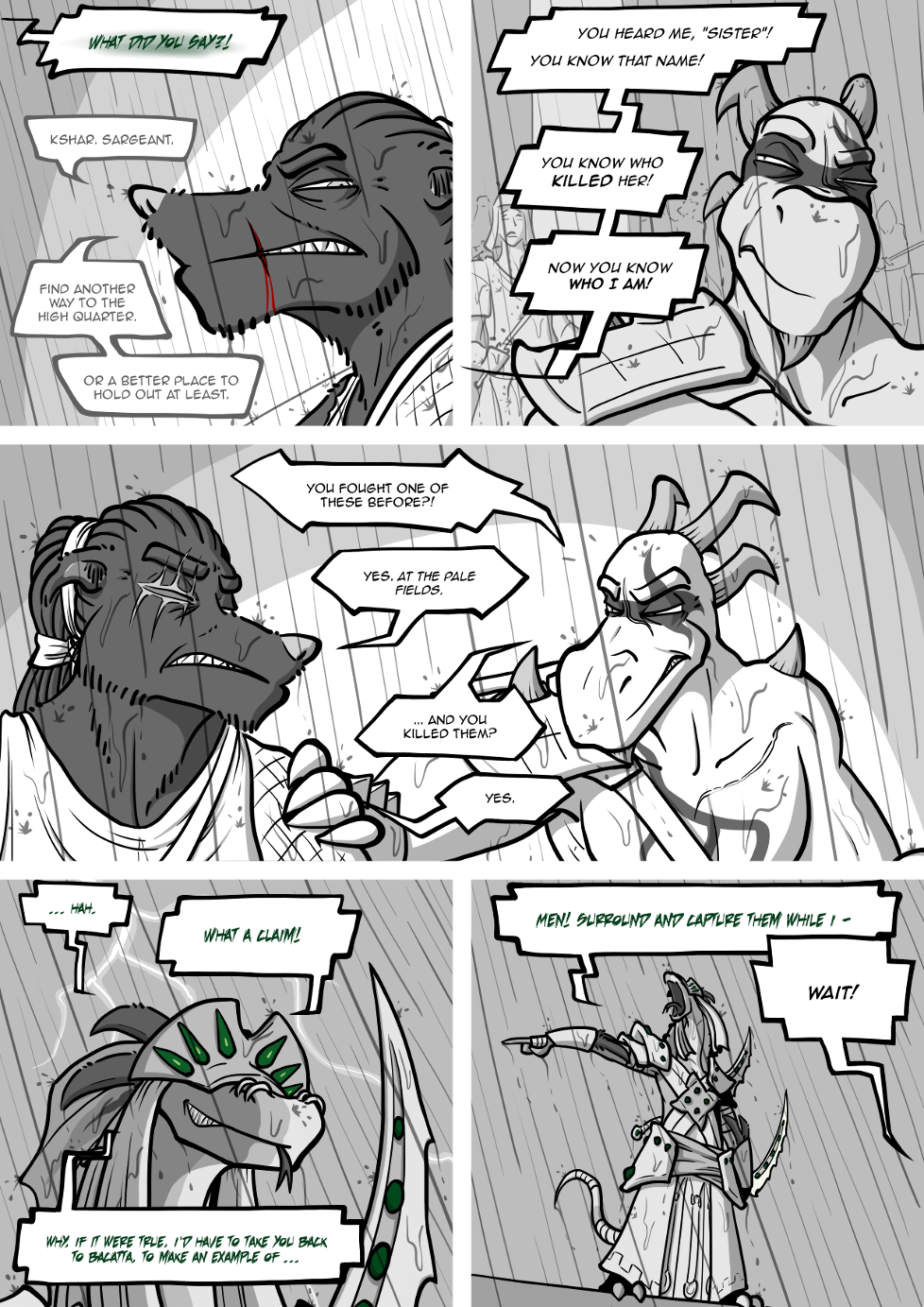 Hey, I wasn't done with my charisma check!