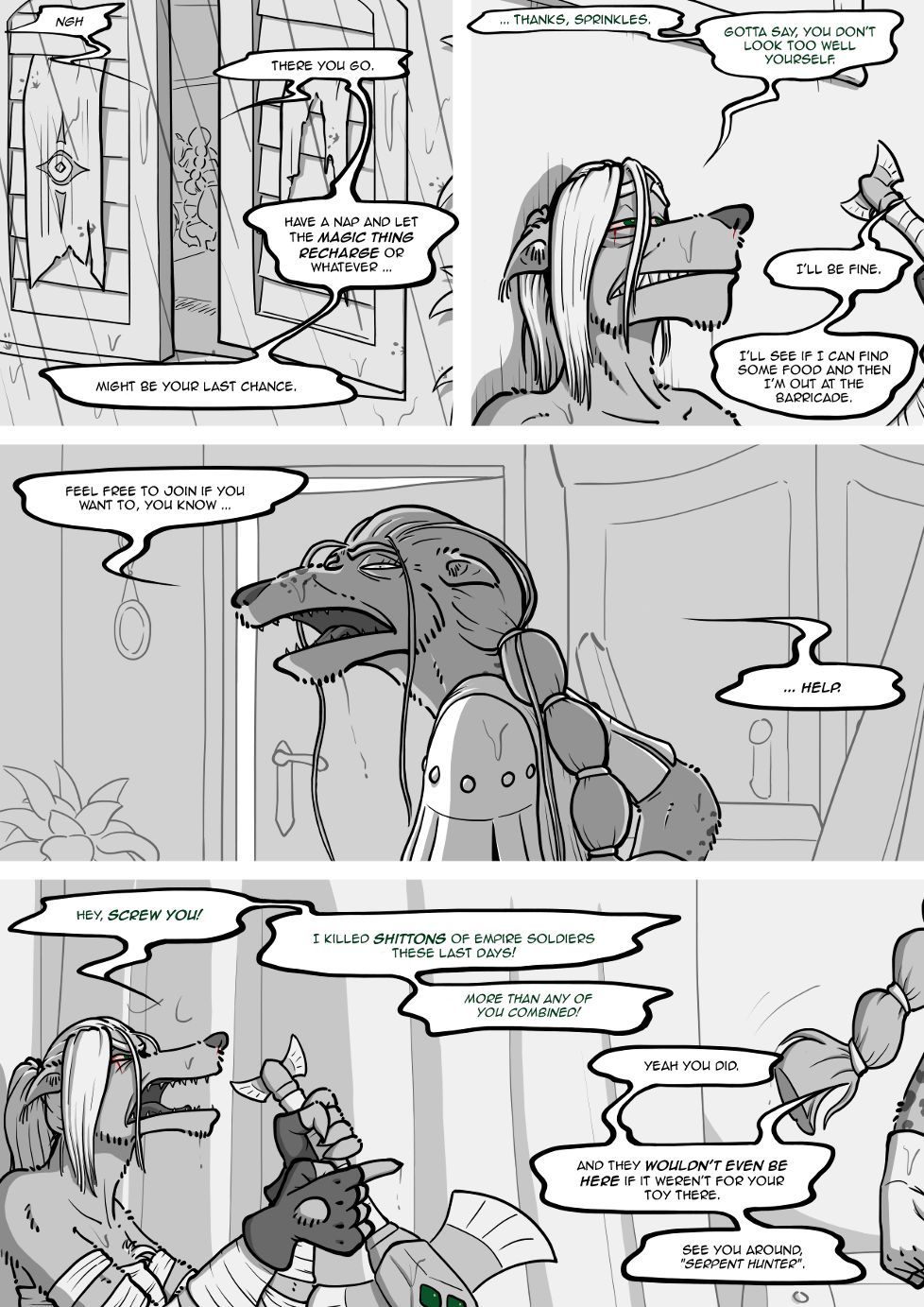 They're back at the Mages' Guild. Now everything will be fine!