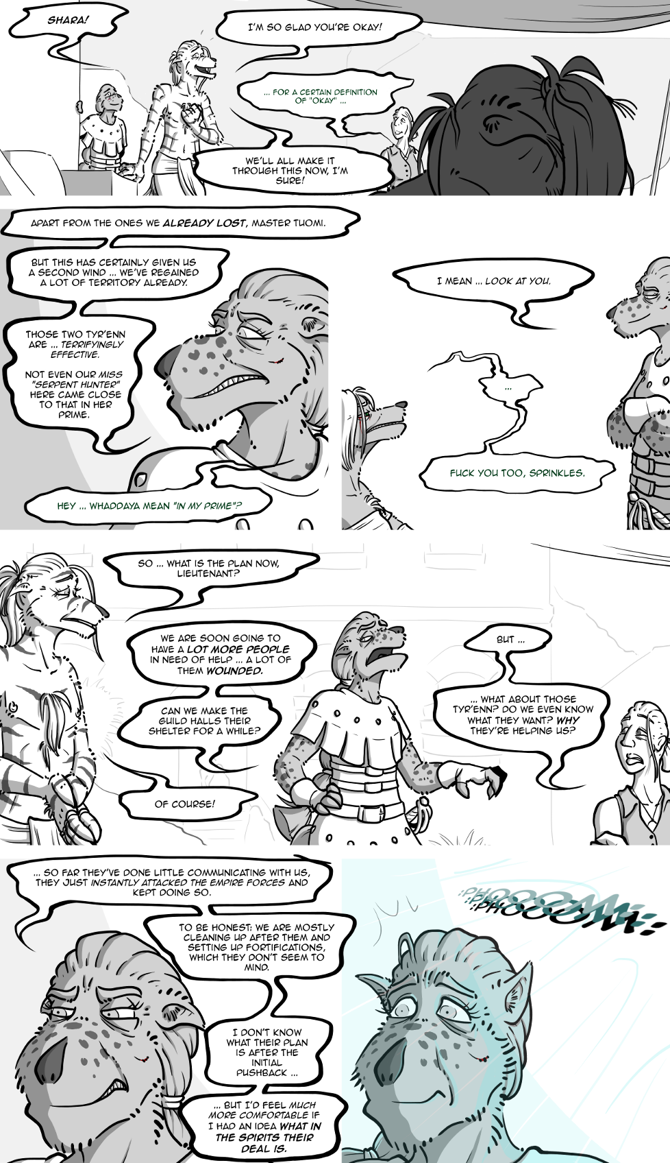 Be careful what you wish for, especially if it's the attention of a Gena.