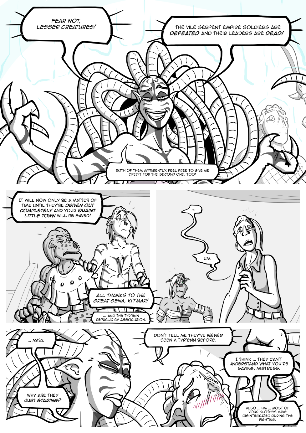 FEAR NOT, LESSER CREATURES