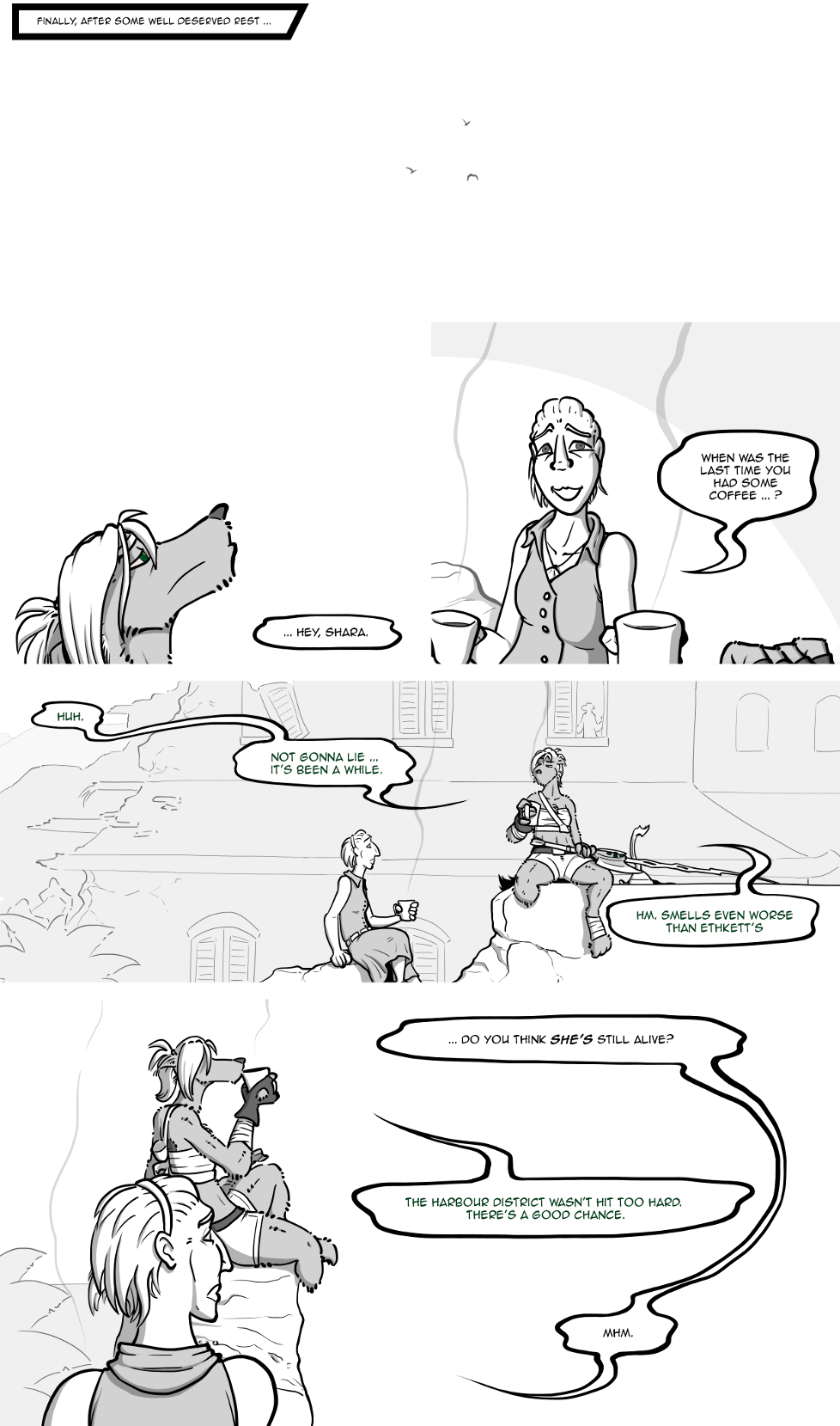 ... everything looks different on a new day.