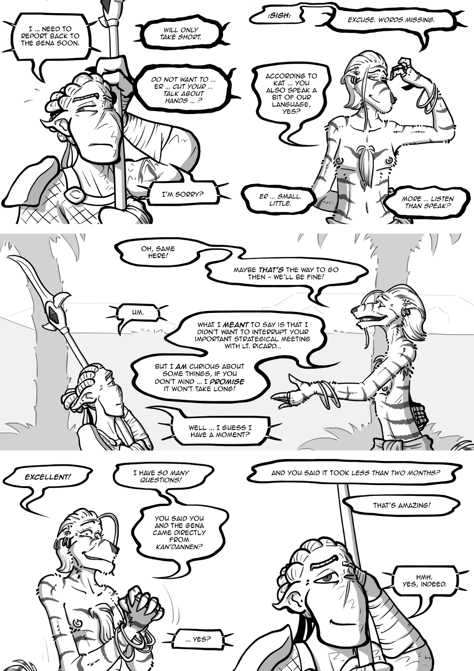 Who can resist a guy like Halen if he enthusiastically asks you to explain something to them ... ?