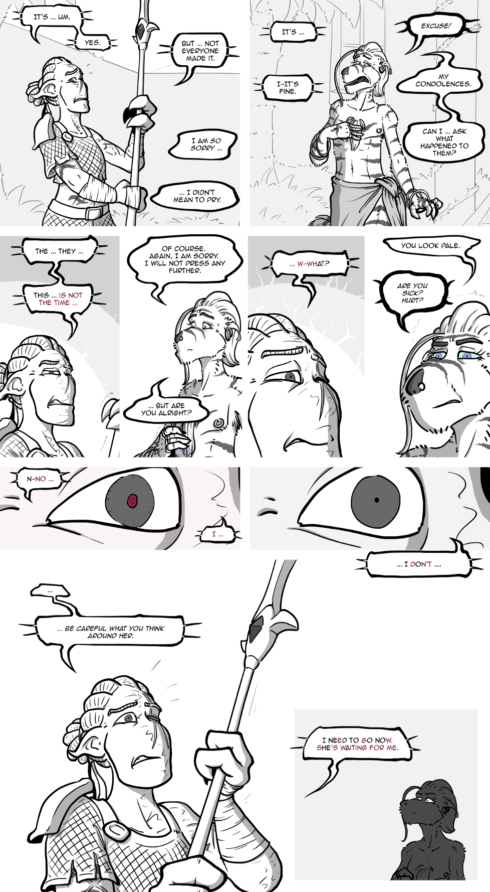 That conversation went ... somewhere?
